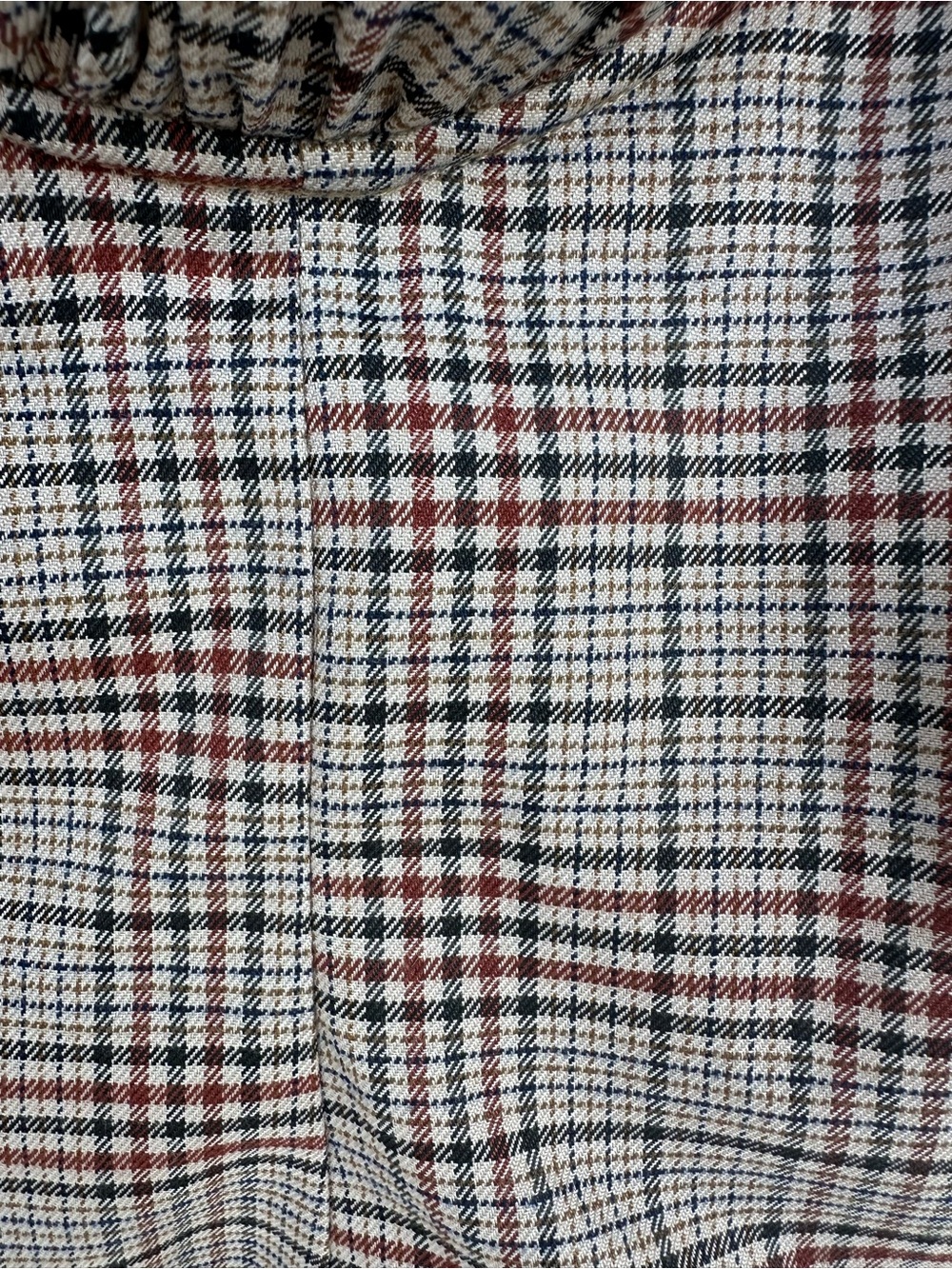 More To Come Plaid Bustier Corset Top Womens S Tie Front Coquette Academia - Picture 3 of 8